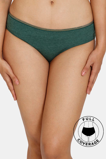Buy Zivame Colour Crazy Low Rise Full Coverage Hipster Panty - Botanical Garden